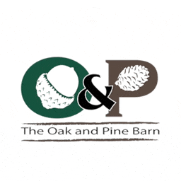 The Oak and Pine Barn Logo for bespoke tables and handmade furniture