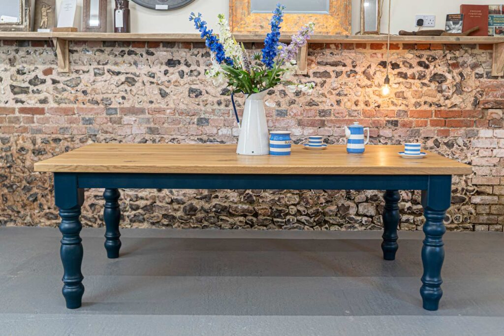 Classic Farmhouse Table The Oak & Pine Barn