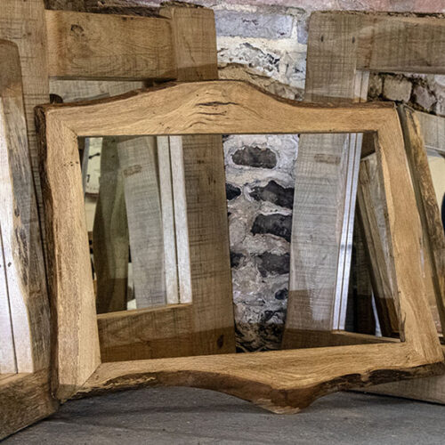 Handmade mirrors part of the crafty barn merchandise