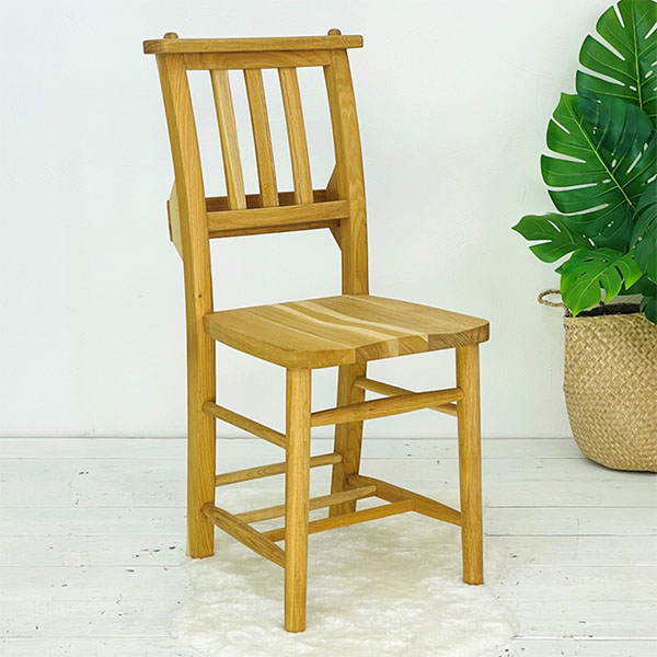 Church Chair made from oak wood